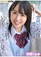 主観❤【VR】突然の大雨で濡れて透けたキミの肌がいつもよりエッチに見えた 気になっていたクラスの女子を僕の部屋に上げたふたりきりの空間。「雨降ってるからゴム買いにいけないね」はじめてナマ挿入した雨の日の出来事。 双葉くるみ｜hnvr00099